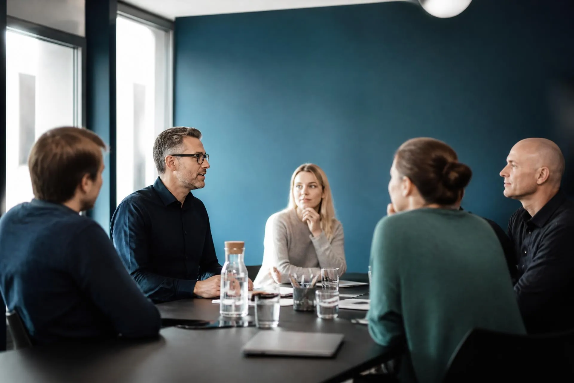 Groupe réuni pour une animation en entreprise